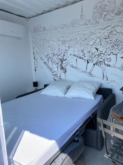 Conteneur Avec Spa Prive Face Aux Vignes Massillargues-Attuech Extérieur photo